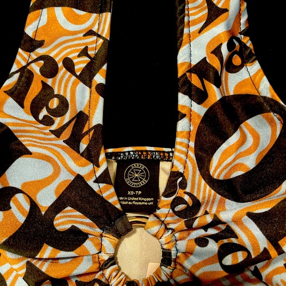 Ladies Halter Urban Outfitters Crop Top - Picture 2 of 3